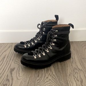 Grenson Nanette Combat Boots